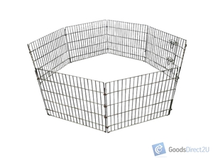 Pet Playpen – Luxury Steel – Large