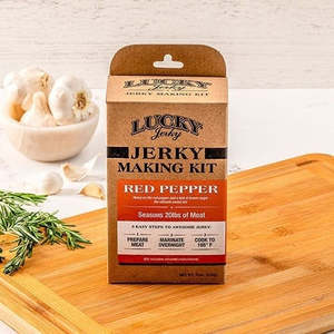 Nebraska Jery Diy Kits: Nebraska Star Beef Jerky Kit Red Pepper | DIY Spicy Jerky Seasoning & Cure (340g)