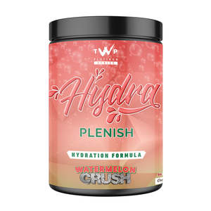Twp Intra Workout: TWP HYDRA-PLENISH – Watermelon Crush | Advanced Hydration & Electrolyte Drink | 800g
