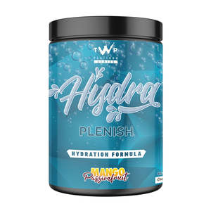 Twp Intra Workout: TWP HYDRA-PLENISH – Mango Passionfruit | Advanced Hydration & Electrolyte Drink | 800g