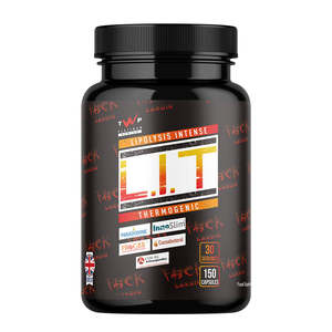 Twp Health: TWP L.I.T. | High-Performance Pre-Workout Energy & Focus Supplement | 150 Capsules