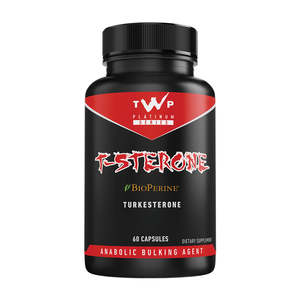 Twp Health: TWP BioPerine® Turkesterone | Muscle & Performance Support | 60 Capsules – Platinum Series