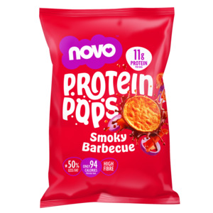 Novo Protein Pops: Barbecue Protein Pops | High-Protein Low Sugar Snack | Novo 45g