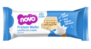 Novo Protein Wafers: Vanilla Ice CreamProtein Wafer | Novo High-Protein Snack | 40g