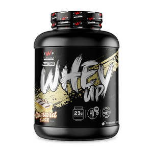 All The Whey Up 2 1 Kg: TWP ALL THE WHEY UP – Custard Slice | Low Fat, Low Carb Whey Protein Shake | 2.1kg / 70 Servings – Platinum Series