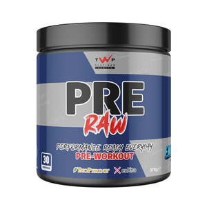 Performance Ready Everyday Pre: TWP P.R.E. RAW Energy | Platinum Series Clean Energy Pre-Workout (375g)