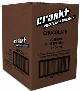 Crankt 35g Protein RTD Chocolate 400ml