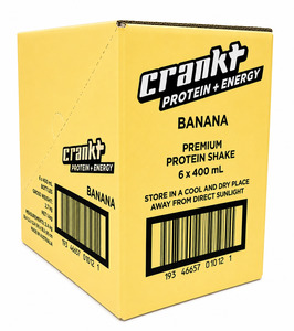 Crankt 35g Protein RTD Banana 400ml