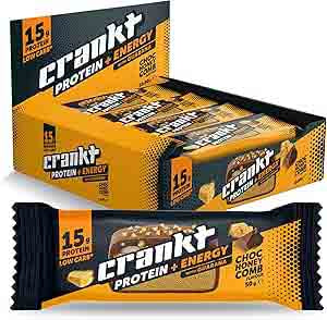 Crankt 15g Energy Snacking Protein BAR Choc Honeycomb 50g