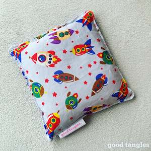 Products: Mini Heatie Wheatie - Rocket (14x14cm square)