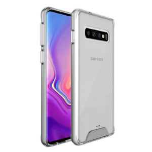 Galaxy S10+ Clear Gel Case Clear Silicone
