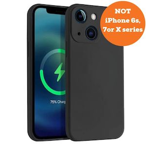 Add Ons: iPhone Case - MagSafe - Black Silicone