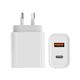 25 Watt Dual Port USB-A & USB-C Fast Charger
