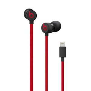 Beats: Beats urbeats3 Red/Black with Lighting Connector - Brand New