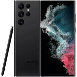 Galaxy S22 Series: Galaxy S22 Ultra 5G / 128GB / 2 - Very Good / Phantom Black