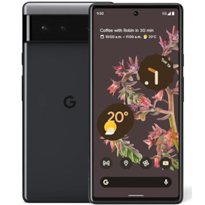 Google Pixel 6: Pixel 6 / 128GB / 2 - Very Good / Stormy Black