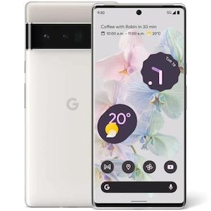 Google Pixel 6: Pixel 6 Pro / 128GB / 2 - Very Good / Cloudy White