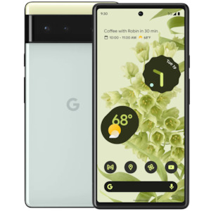 Google Pixel 6: Pixel 6 / 256GB / 1 - Like New / Sorta Seafoam
