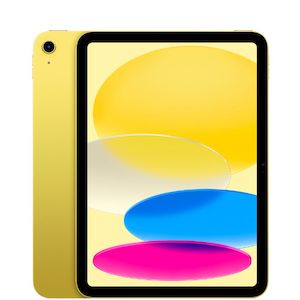 iPad (10th Gen) / Wi-Fi / 256GB / 2 - Very Good / Yellow