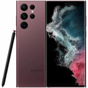 Galaxy S22 Series: Galaxy S22 Ultra 5G / 256GB / 3 - Good / Burgundy