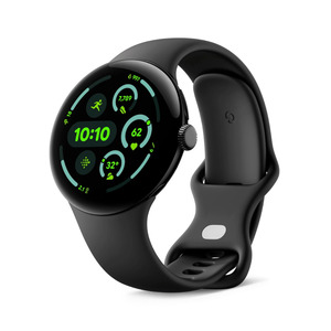 Google Pixel Watch 3 / 45mm / 1 - Like New / Matte Black with Obsidian Active Band