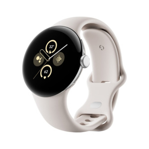 Google Pixel Watch 2 / 41mm / 1 - Like New / Polished Silver