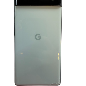 Refurbished Phones: Pixel 6 / 256GB / 2 - Very Good (Cracked Back Glass) / Sorta Seafoam