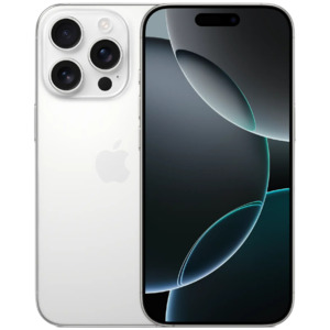 iPhone 16 Pro (eSIM only) / 256GB / 3 - Good / White Titanium