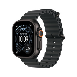 Apple Watch Ultra 3 (GPS) / 49mm / 2 - Very Good / Black Titanium with Black Ocean Band