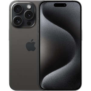 Refurbished Phones: iPhone 15 Pro (eSIM only) / 128GB / 2 - Very Good (SIM LOCKED use as media device) / Black Titanium