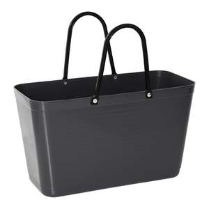 Hinza Basket Bag Large - Dark Grey