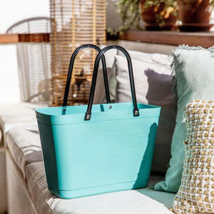 Hinza: Hinza Bag Small - Aqua