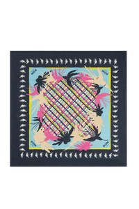 Pom Amsterdam: POM Amsterdam Scarf - Artisan Party