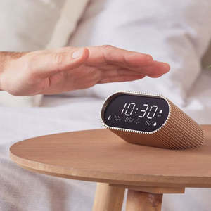 Lexon Ray Clock - Vivid Gold