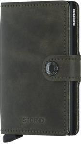 Secrid Miniwallet - Vintage Olive Black