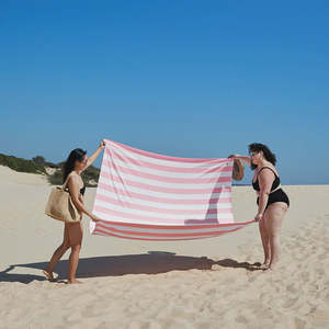 Dock Bay: Dock & Bay Beach Towel for Two XXL - Malibu Pink