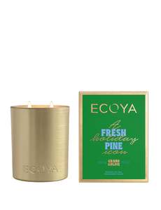 Gifts For Them: Ecoya Grand Goldie Candle 850g - Fresh Pine