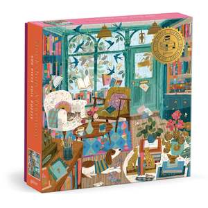 Gifts For Them: Galison Bookshop Afternoon Puzzle 500 Piece
