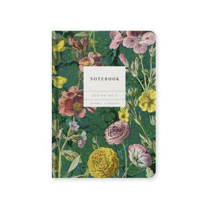 Gifts For The Hard: Kaleido A5 Hardback Notebook - Marble Botanical
