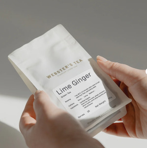 Gifts For The Hard: Webster's Tea 25 Serves - Lime Ginger