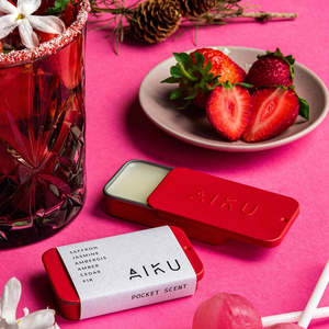 Scent: Aiku Solid Perfume Pocket Scent - Rosella (Red)