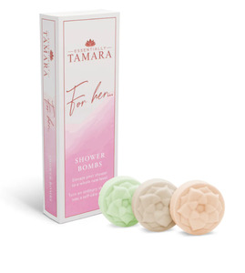 Pamper: Tamara Shower Bombs Box of 3 - For Her
