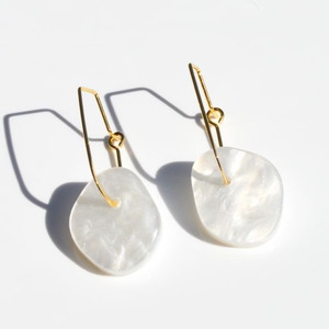 Hagen & Co Luna Earrings - Pearl