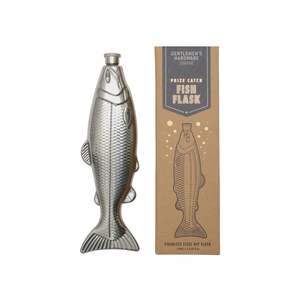 Drinkware Bar: Gentlemen's Hardware Fish Hip Flask