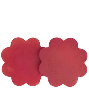 Sage and Clare Cecilia Coasters Set of 2 - Raspberry