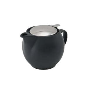 Mugs Jugs Tea Coffee: Zero Japan Teapot 450ml - Nobu Black