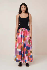 Kowtow Muse Skirt - Watercolour