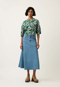 Nancybird Aurora Skirt - Denim