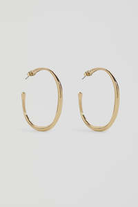 Elk Niska Hoop Earring - Gold
