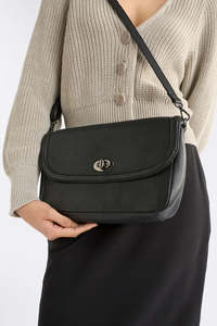 Elk Bags: Elk Unden Crossbody - Black